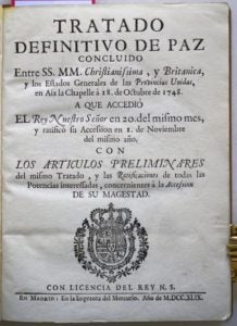 portada-del-tratado-de-paz-de-aquisgran-en-1748-copia-espanola-galeria-bassenge