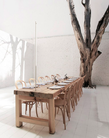 3-mesa arbol | La Casa de Cora