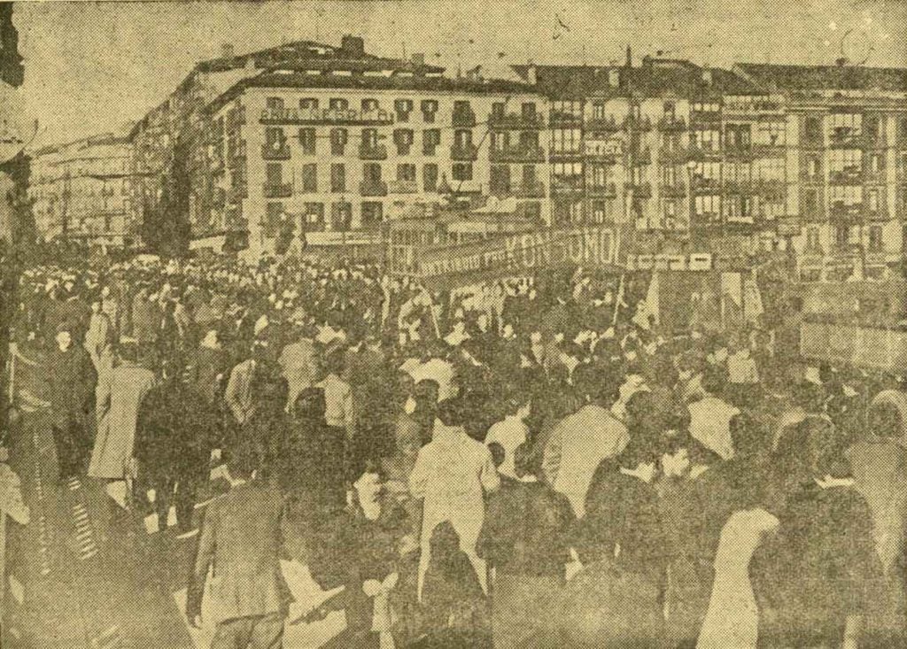 Una instantánea del desfile. Foto Euzkadi Roja.